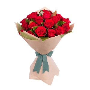  Ayvalık Çiçekçiler  - 3 Kırmızı Gül ve Ayıcık